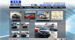 Desktop Screenshot of anrmotorsmd.com